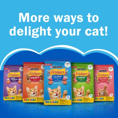 FRISKIES Adult Seafood Sensations Dry Cat Food Purina