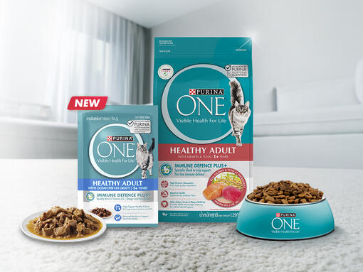 Discover the NEW PURINA ONE Now available in Wet